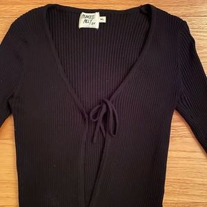 princess polly tie-front top